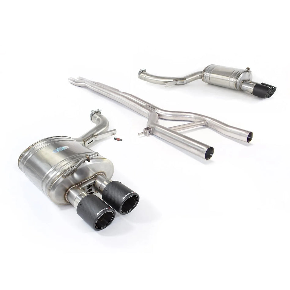 QuickSilver Porsche Panamera S 4S GTS V8 - Sport Exhaust System (2009-14)