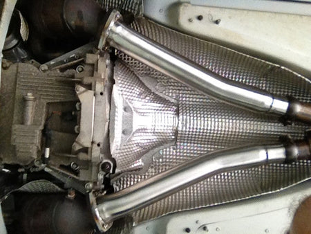 QuickSilver Aston Martin V8 Vantage Secondary Catalyst Replacement Pipes (2011-18)