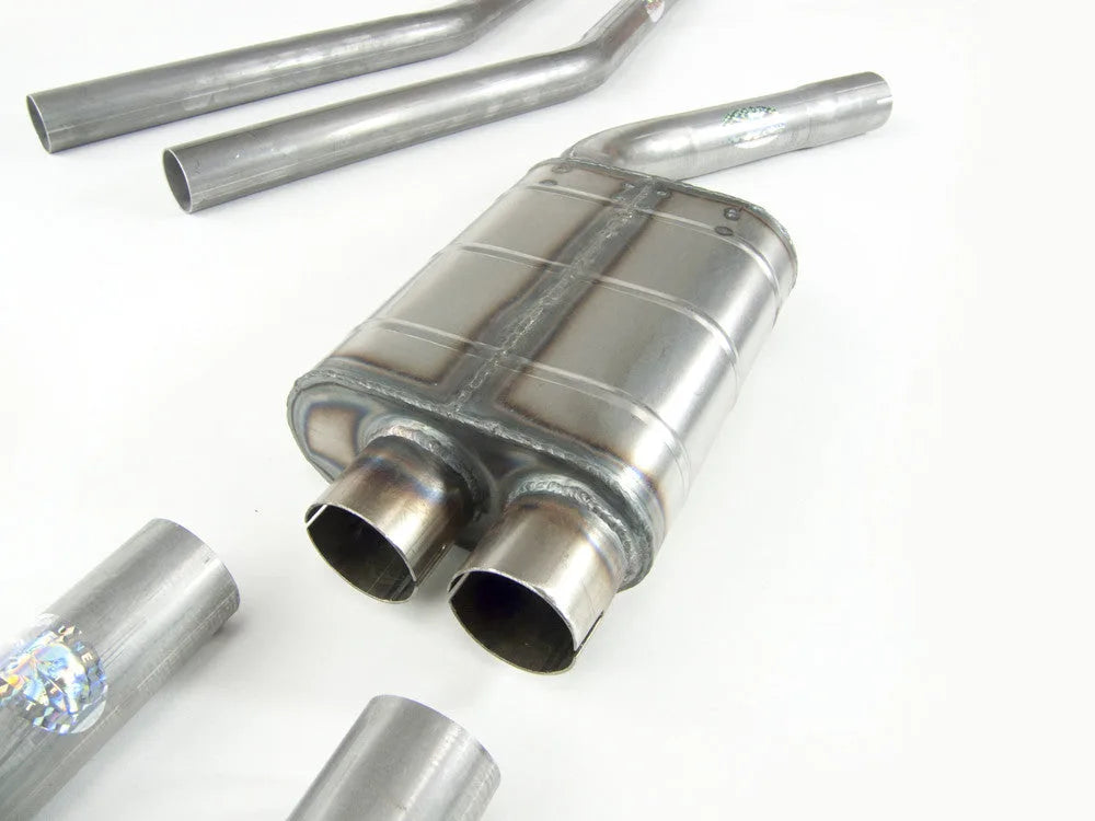 QuickSilver Maserati Sebring Ser. 1, 2 Stainless Steel Exhaust Twin System (1965-69)