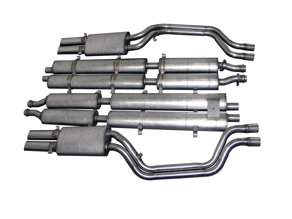 QuickSilver Ferrari 412 Stainless Steel Exhaust (1985-89)
