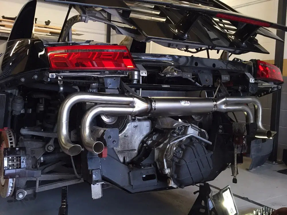 QuickSilver Lamborghini Gallardo LP550, LP560, LP570 - Titan Sport Exhaust with Sound Architect™ OPTION (2010-13)
