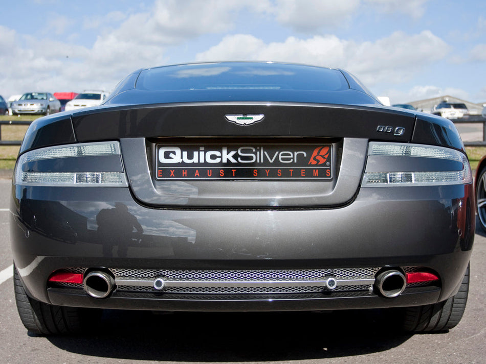 QuickSilver Aston Martin DB9 Secondary Catalyst Replacement Pipes (2010-20)