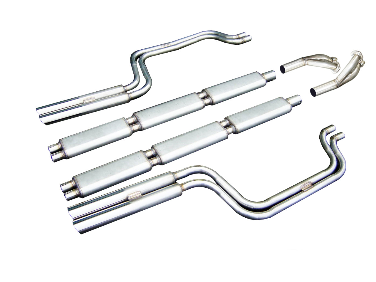 QuickSilver Ferrari 275 Gtb Gts Stainless Steel Exhaust (1964-66)