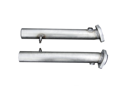 QuickSilver Ferrari 348 Stainless Steel Catalyst Replacement Pipes (1990-94)