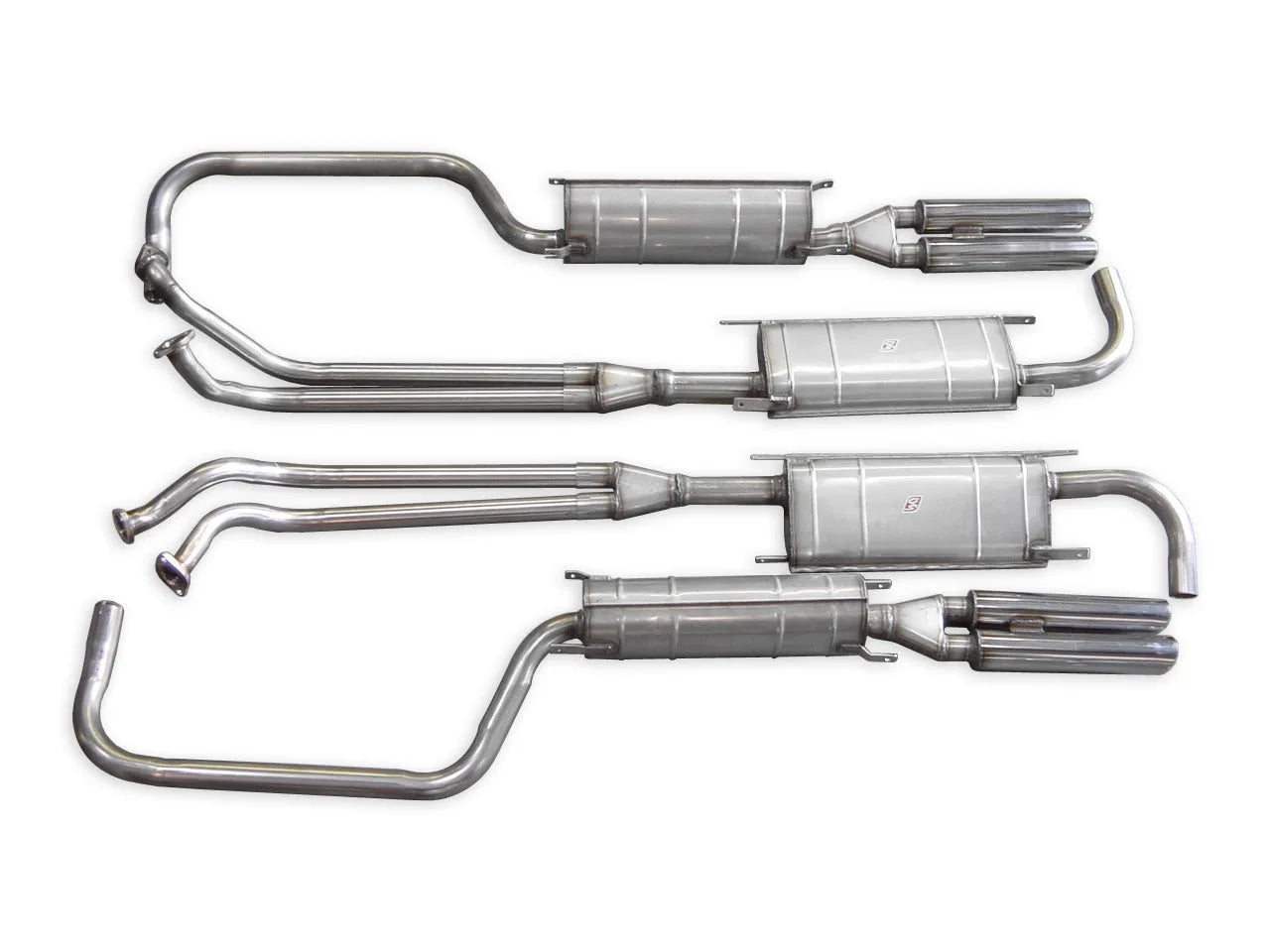 QuickSilver Lamborghini 350 GT, 400 GT Interim Stainless Steel Exhaust (1964-66)