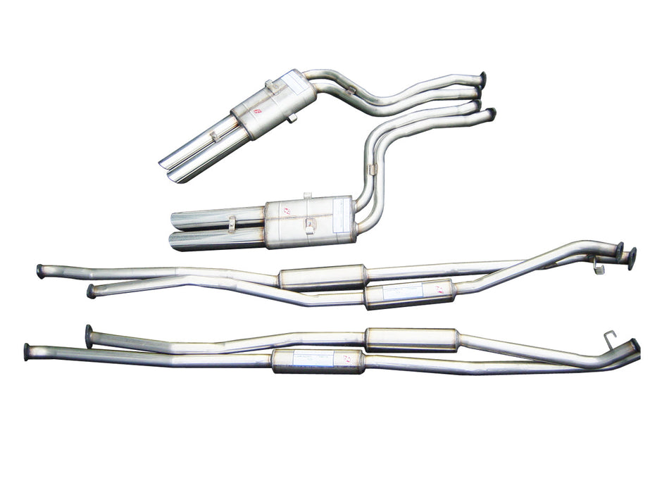 QuickSilver Lamborghini Jarama 1, 2, Jarma GT Stainless Steel Exhaust (1970-76)