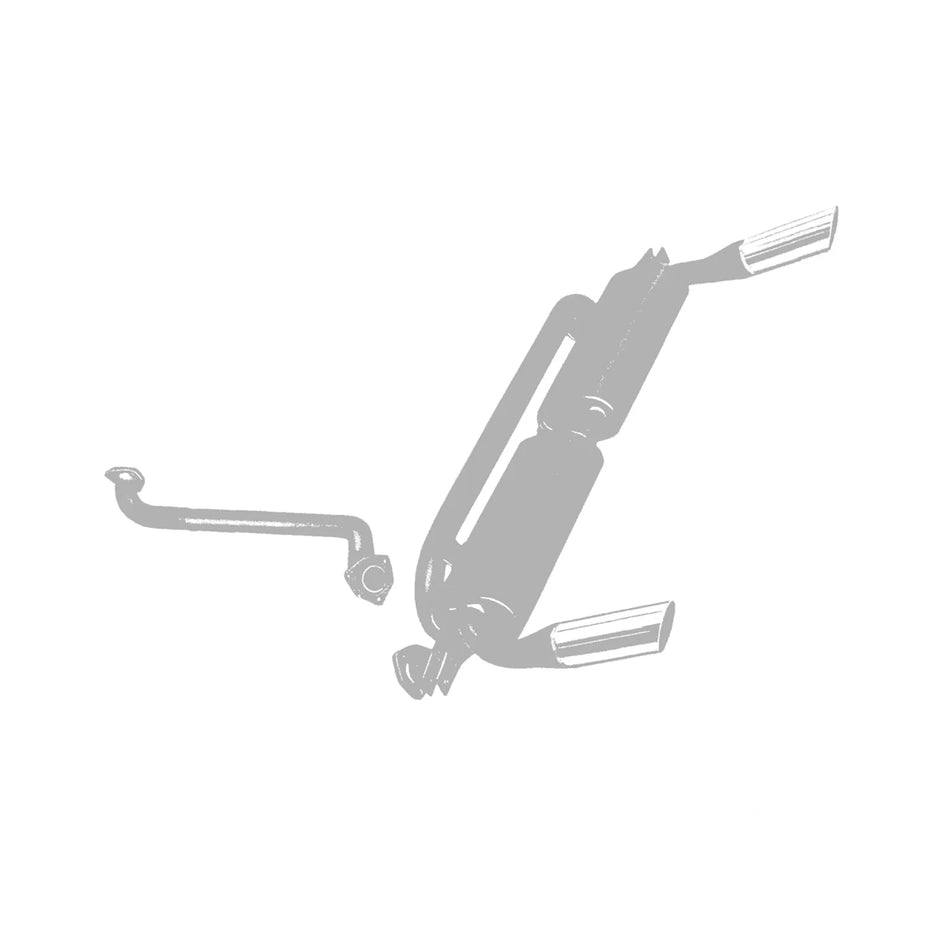 Quicksilver Exhausts Lamborghini Urraco P200, P250 & P300 - Stainless Steel Exhaust (1972-79)