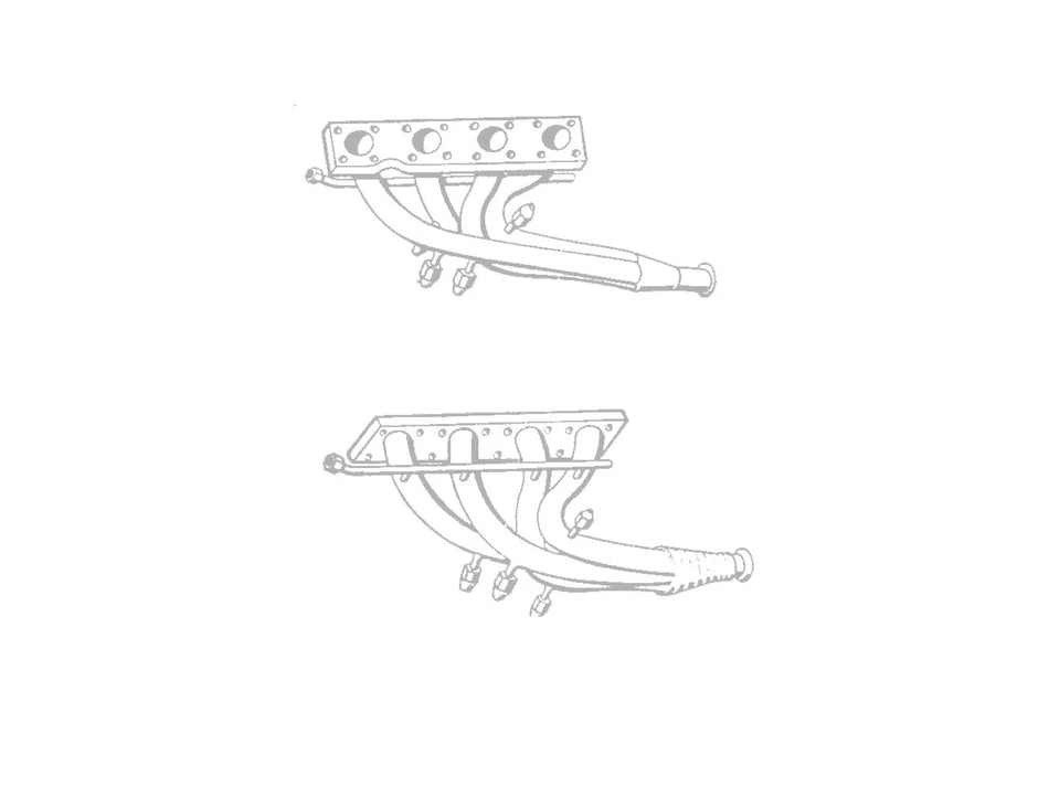 QuickSilver Maserati Quattroporte III V8 Stainless Steel Manifolds (1979-90)