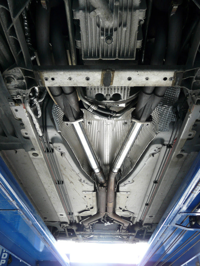QuickSilver Aston Martin DBS Secondary Catalyst Replacement Pipes (2007-12)