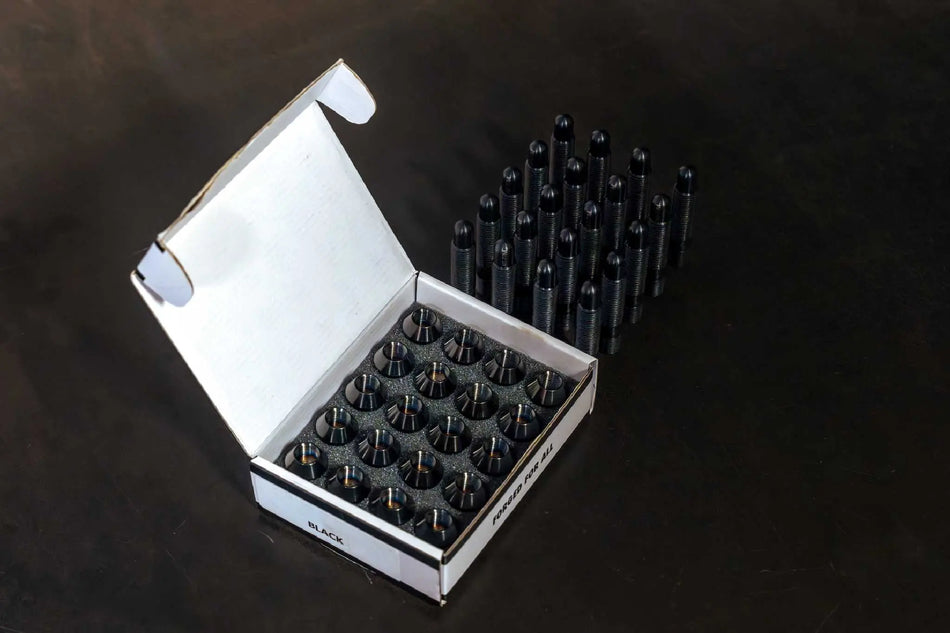 RSS M12x1.25 Wheel stud and nut conversion kit with 68mm length