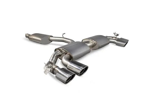 Scorpion Reasonated cat-back (with valves) for Audi TT S Mk3