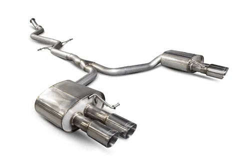 Scorpion Non-resonated cat-back system for Audi A5 B8 2.0 TFSI