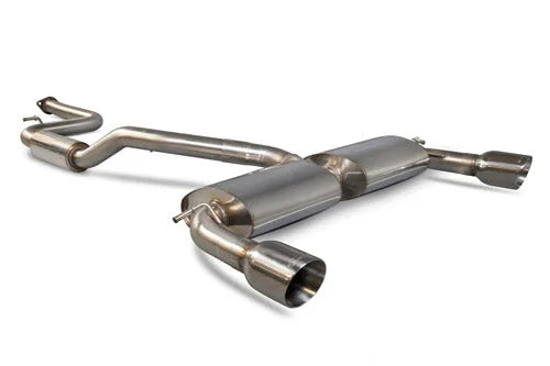Scorpion 63.5mm/2.5 Resonated cat-back system for Ford Focus MK2 ST 225 2.5 Turbo