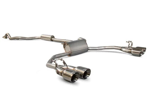 Scorpion Resonated cat-back system for Honda Civic Type R FK2 (RHD)