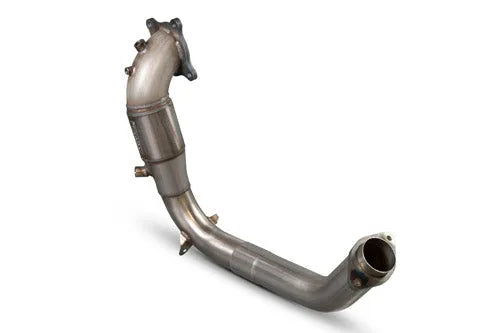 Scorpion Downpipe with a high flow sports catalyst for Honda Civic Type R FK2 (LHD)