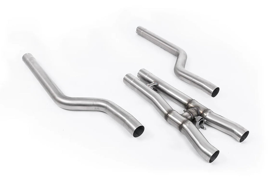 Milltek GPF/OPF Bypass Fits to OE Downpipes and Milltek Sport Particulate Filter Back System for BMW 8 Series M8 & M8 Competition 4.4l V8 Twin Turbo F91 &