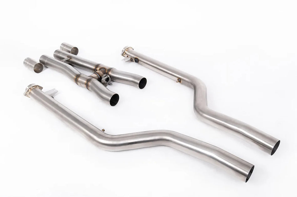 Milltek GPF/OPF Bypass Fits to the OE Downpipes and OE OPF/GPF Back System. - For Vehicles for BMW 5 Series M5 & M5 Competition 4.4l Twin Turbo F90 LCI