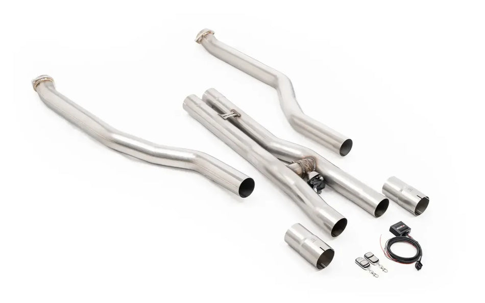Milltek Secondary Catalyst Bypass Fits to Milltek Axle Back and Downpipes Only for BMW 5 Series M5 4.4l Twin Turbo Hybrid G90 & G99 (NAS/ROW