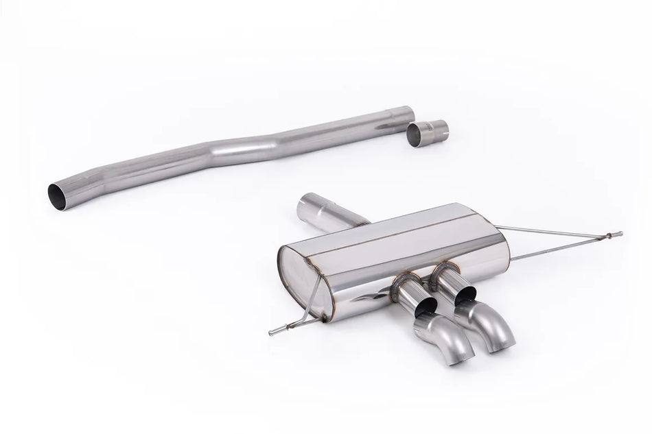 Milltek Particulate Filter-back Non-Resonated (louder) OPF/GPF Back System with OE Style Downturn for New Mini Mk4 Cooper S F66 2.0T B48