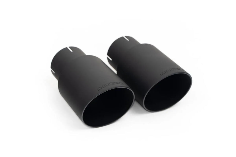 Milltek Particulate Filter-back GPF Back with Cerakote Black GT-90 Trims - EC Approved - For Vehicles for New Mini Mk3 (F56) Mini Cooper S 2.0 Turbo (UK and
