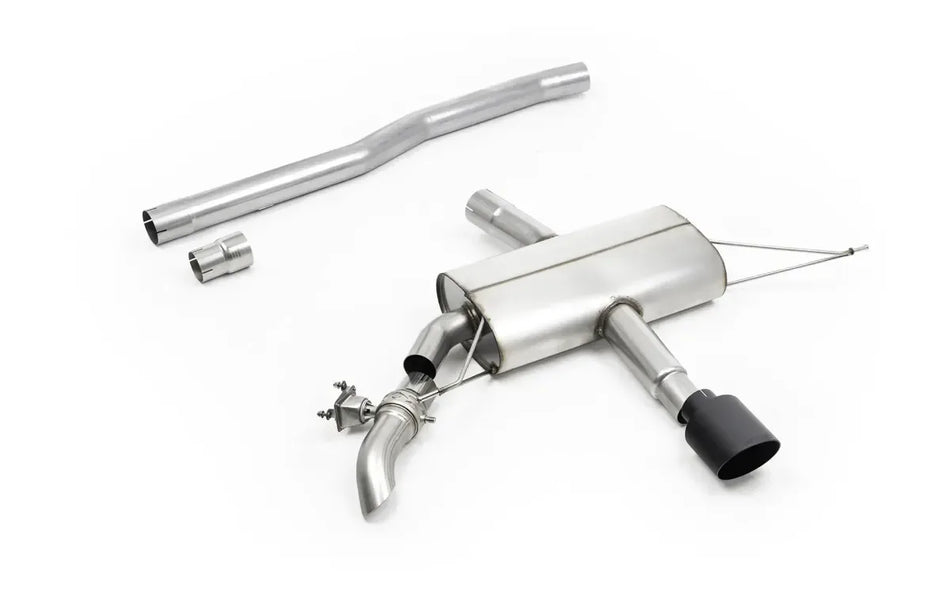 Milltek Particulate Filter-back OPF/GPF Back Non Resonated (Louder) with Cerakote Black Tip for New Mini Mk4 JCW F66 2.0T B48 (OPF/GPF Models Only)