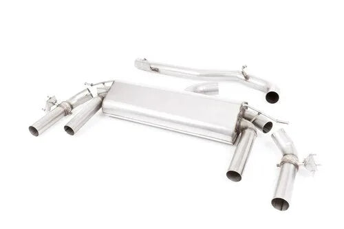 Milltek Cat-back - GPF/OPF Back - Non-Res (Louder) with GT-100 Burnt Titanium Trims - Ateca Cupra SSXSE221