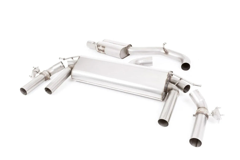 Milltek Cat-back - GPF/OPF Back - Resonated with JET-100 Carbon Trims - Ateca Cupra - SSXSE227
