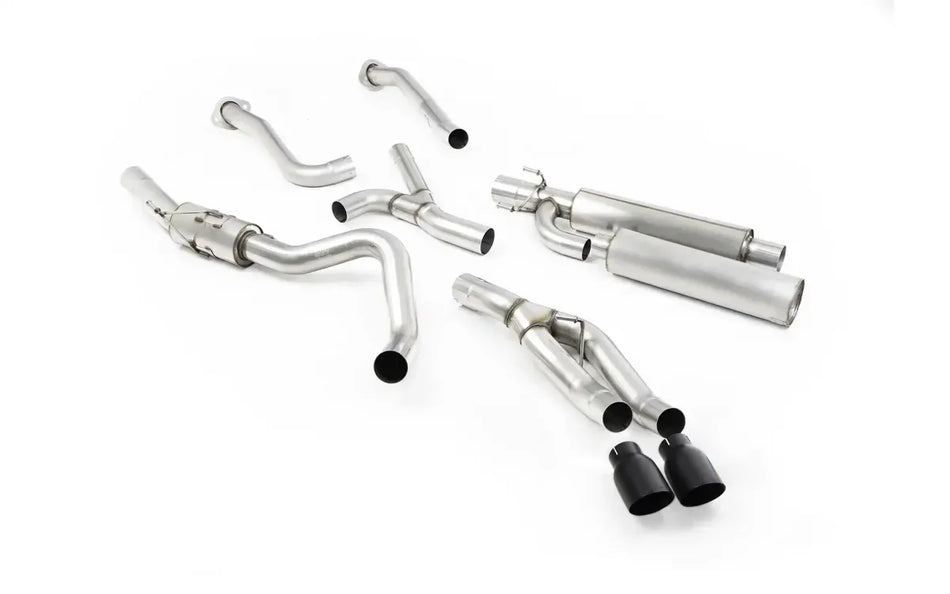 Milltek Cat-back with Dual GT-100 Cerakote Black Tips for Toyota Tundra 3.5 V6 Hybrid and Non-Hybrid? Models