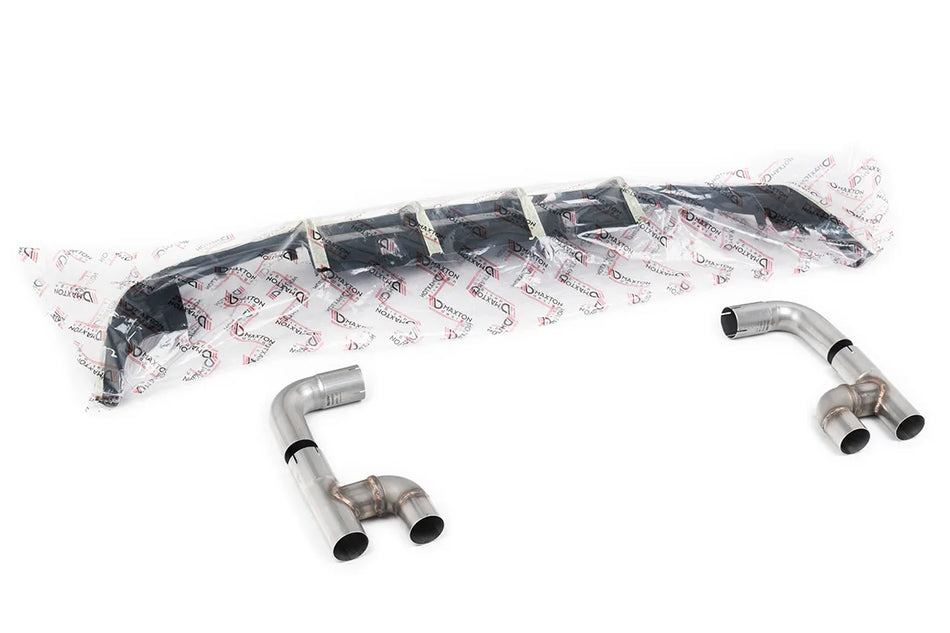 Milltek Additional parts Upgrade kit for existing Milltek Sport Cat Back to Golf R Style for Volkswagen Golf Mk8 GTi (Golf R Style Quad Outlet - 245ps