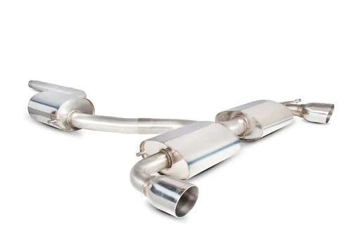 Scorpion Resonated cat-back system for Volkswagen Scirocco R