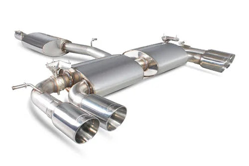 Scorpion Resonated cat-back system with electronic valves for Volkswagen Golf MK7 R