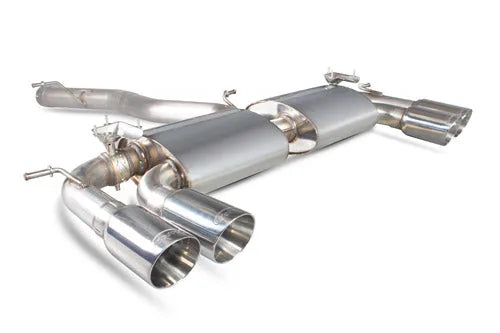 Scorpion Non-res cat-back system with electronic valves for Volkswagen Golf MK7 R