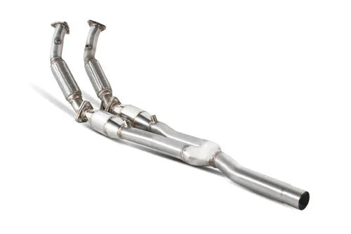 Scorpion Twin high flow sports catalyst for Volkswagen Golf MK5 R32