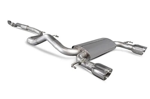 Scorpion Resonated cat-back system for Vauxhall Corsa E VXR