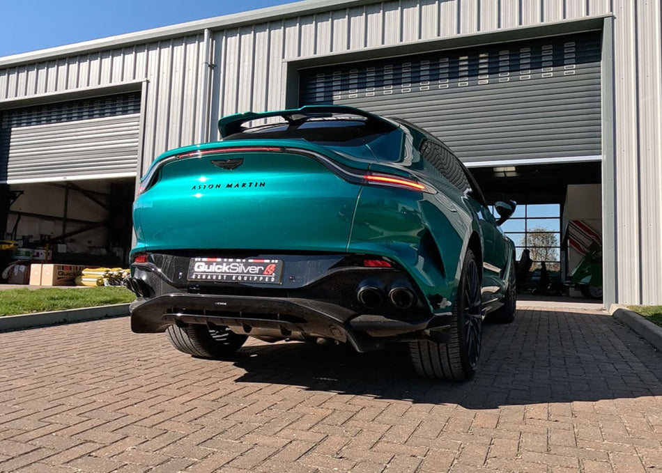 Quicksilver Exhausts Aston Martin DBX inc. 707 (2020 on) OPF/GPF Delete Pipes