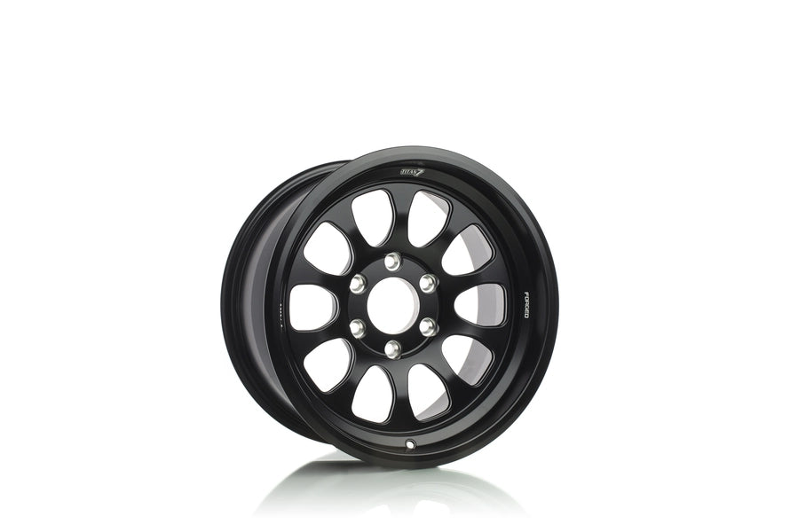 Titan 7 Forged Aluminium Wheel - T-AK1 18x9.5 5-150 ET 30 CB 110.6 in Machine Black