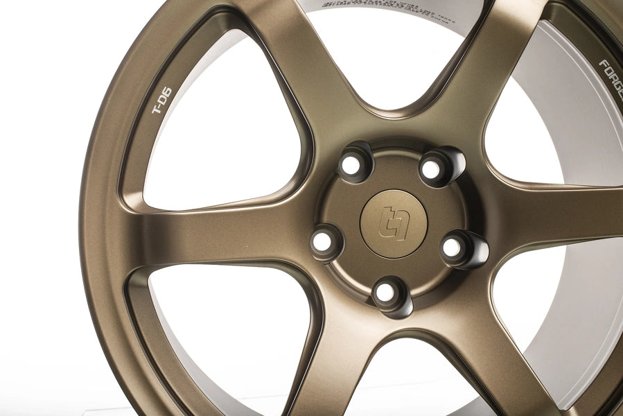 Titan 7 Forged Aluminium Wheel - T-D6 18x9.5 5x120 ET 45 CB 72.56 in Techna Bronze