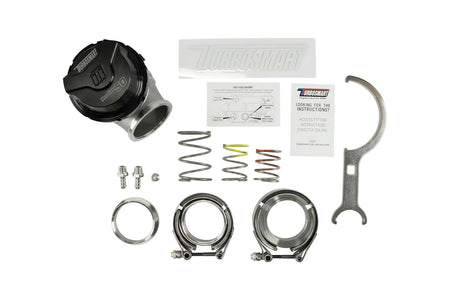 Turbosmart GenV ProGate50 50mm External Wastegate - Sleeper kit contents
