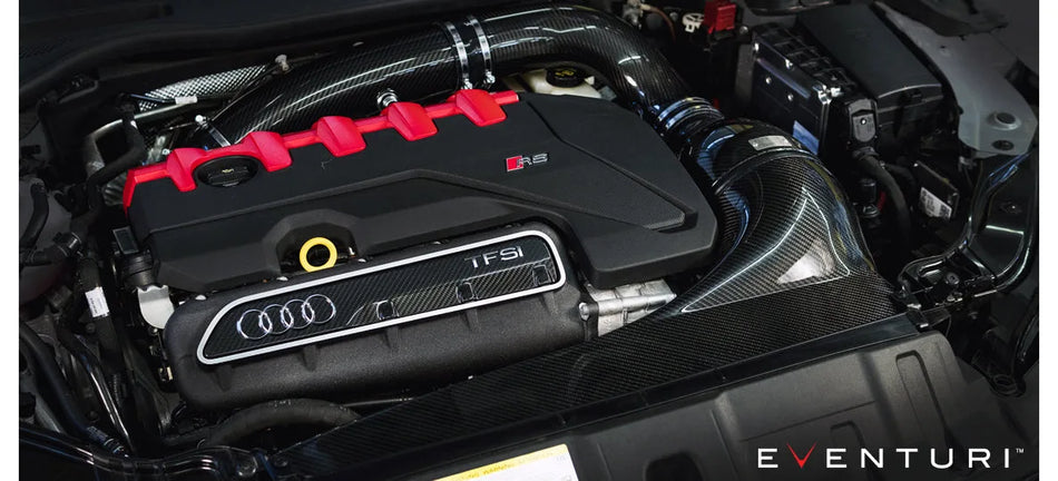 Eventuri Audi RS3 Gen 2 - Full Black Carbon Intake