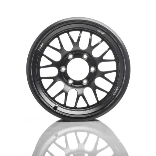 Titan 7 Forged Aluminium Wheel - T-AK2 17x8.5 6x139.7 ET -8 CB 106.3 in Machine Black