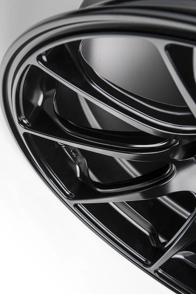 Titan 7 Forged Aluminium Wheel - T-R10 17x9.5 5x114.3 ET 51 CB 73.1 in Machine Black