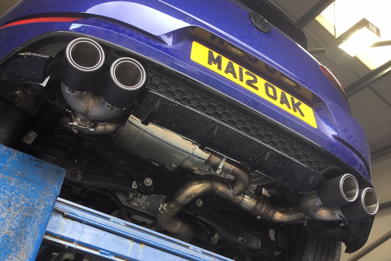 QuickSilver Volkswagen Golf R Mk 7.5 - Sport Exhaust with Sound Architect™ (2017 on)