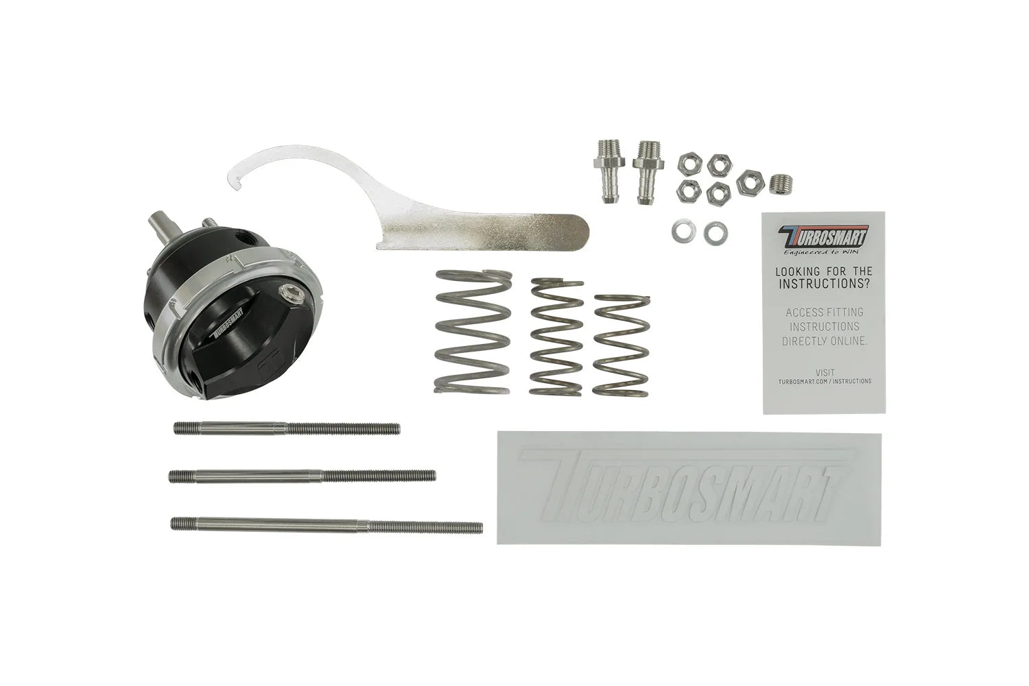 Turbosmart GenV IWG BorgWarner EFR Twin Port Wastegate Actuator