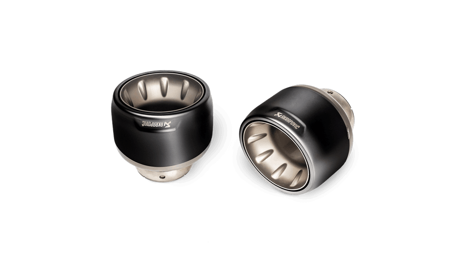 Porsche 718 Cayman GT4 / GTS 4.0 / Boxster GTS 4.0 | Tail Pipe Set (Black Titanium)