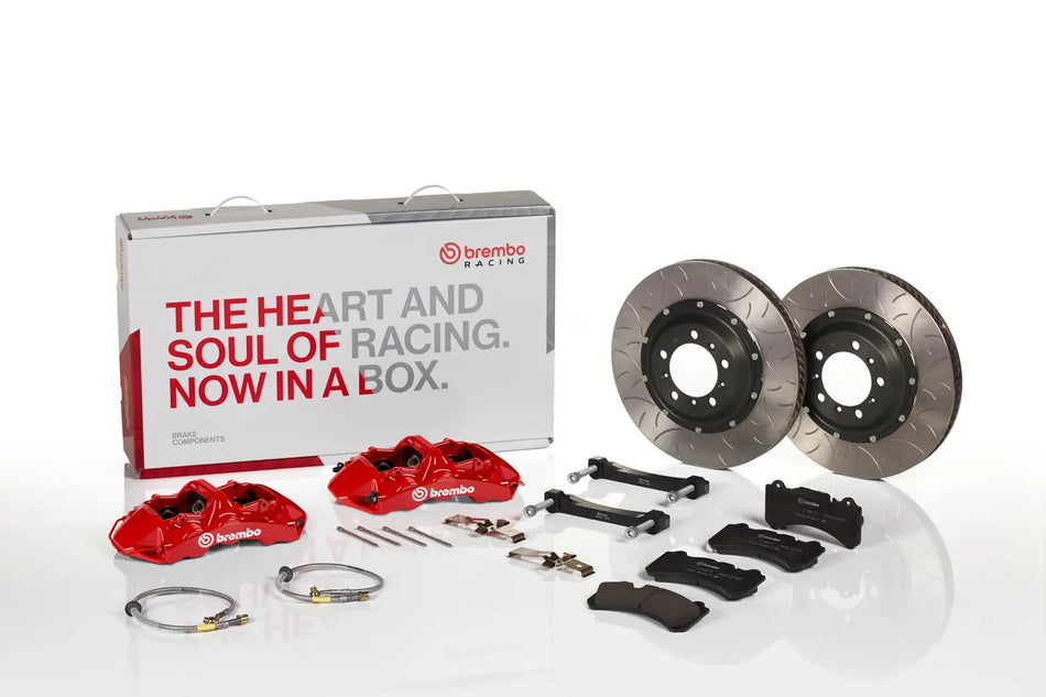 Brembo 380mm big brake conversion - 6 Piston GT/M Monoblock Caliper