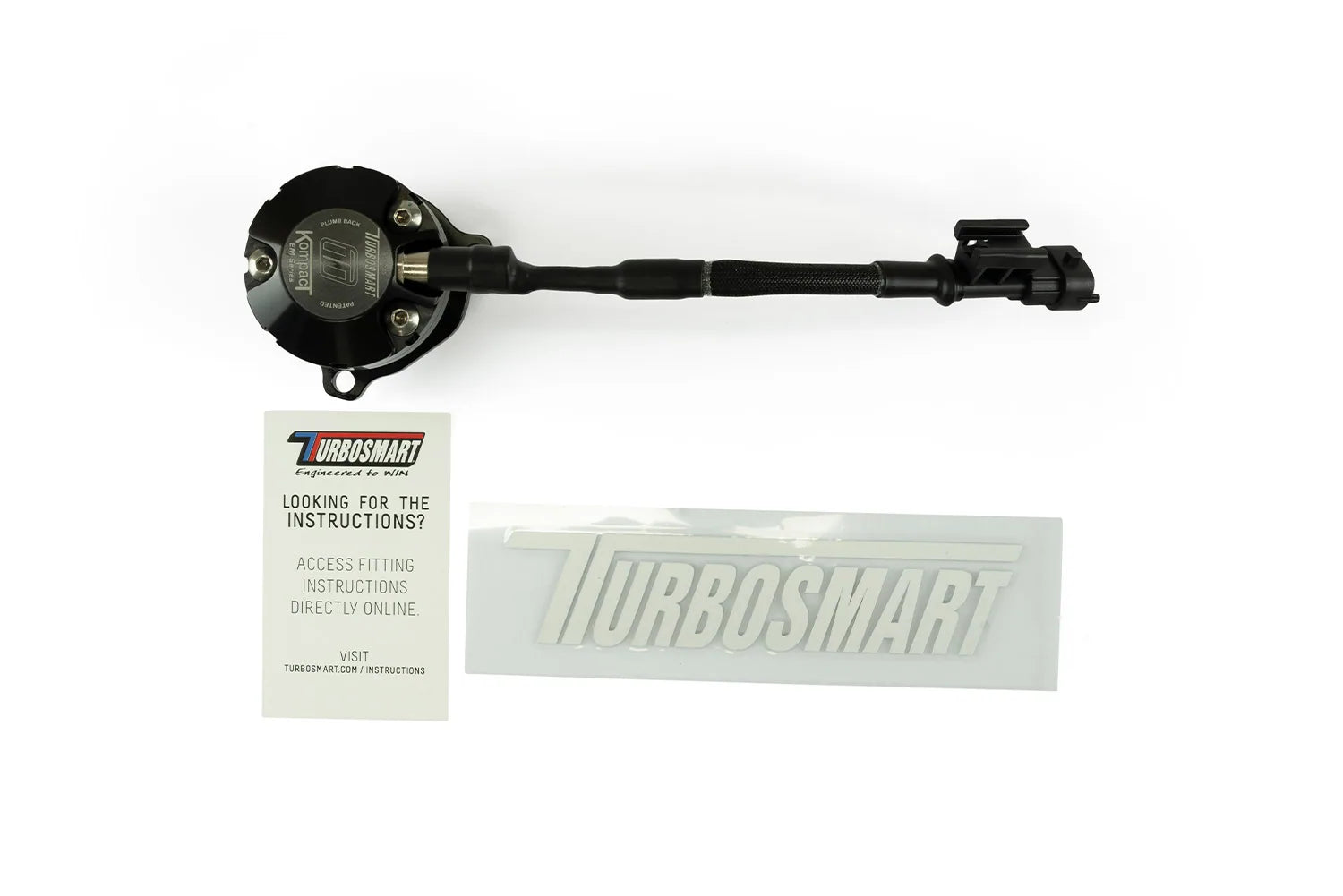 Turbosmart BOV Kompact EM PlumBack- VR3 (Jeep) Blow Off Valve