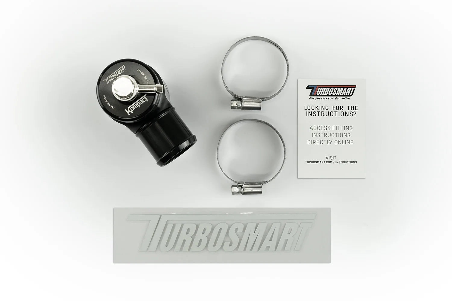 Turbosmart BOV Kompact PlumBack - 34mm Blow Off Valve