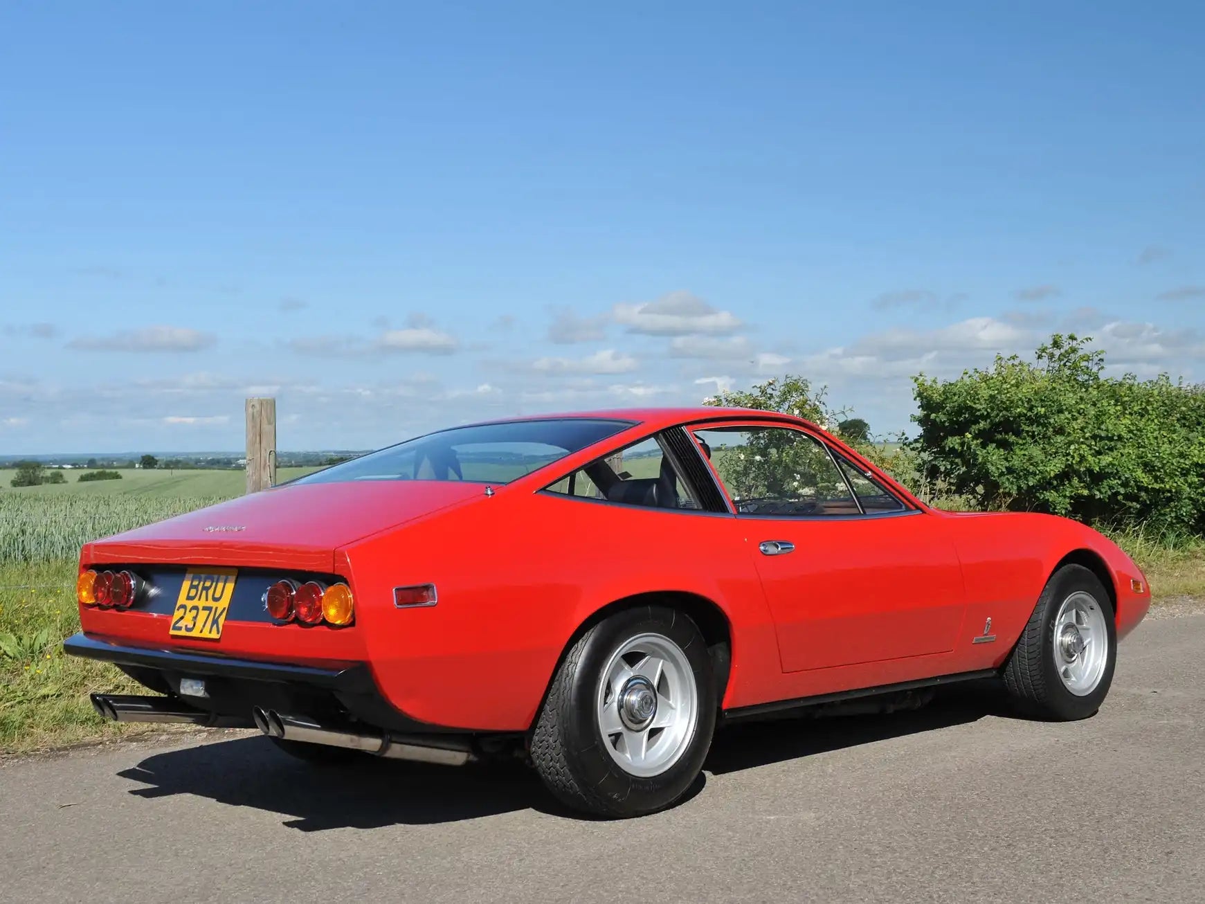 QuickSilver Ferrari 365 GTC 4 Stainless Steel Exhaust System (1971-72)