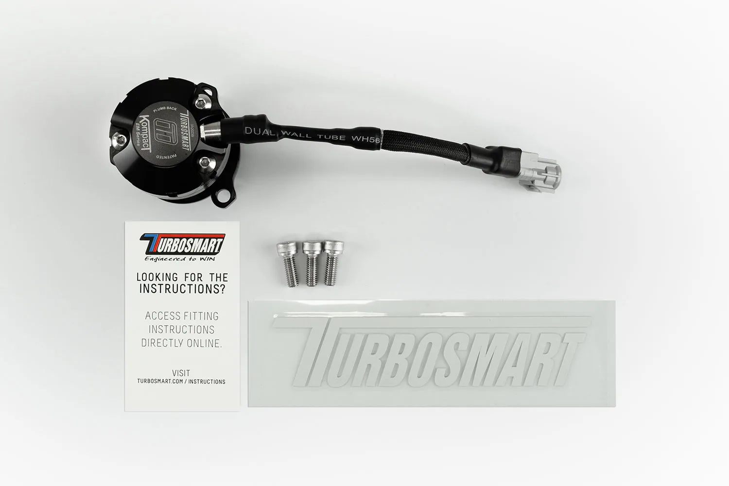 Turbosmart BOV Kompact EM PlumBack- VR17 (Toyota/Lexus) Blow Off Valve