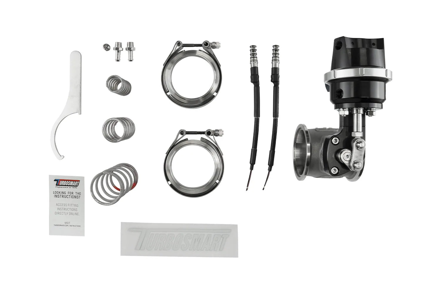 Turbosmart PSG50CG Pneumatic StraightGate50 Compressed Gas (Solenoid)